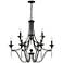 Quoizel Joules 32" Wide Palladian Bronze 9-Light Chandelier