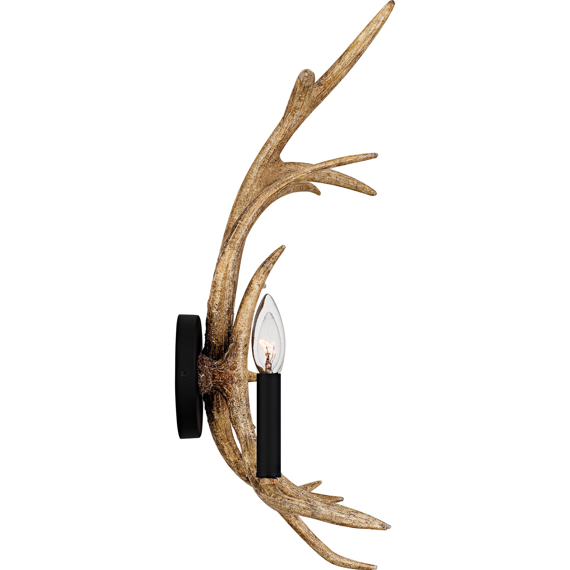 Image 4 Quoizel Journey 22 3/4" High Earth Black 2-Light Wall Sconce more views