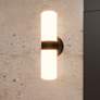 1_Quoizel Kaia 14" High Matte Black LED Outdoor Wall Light
