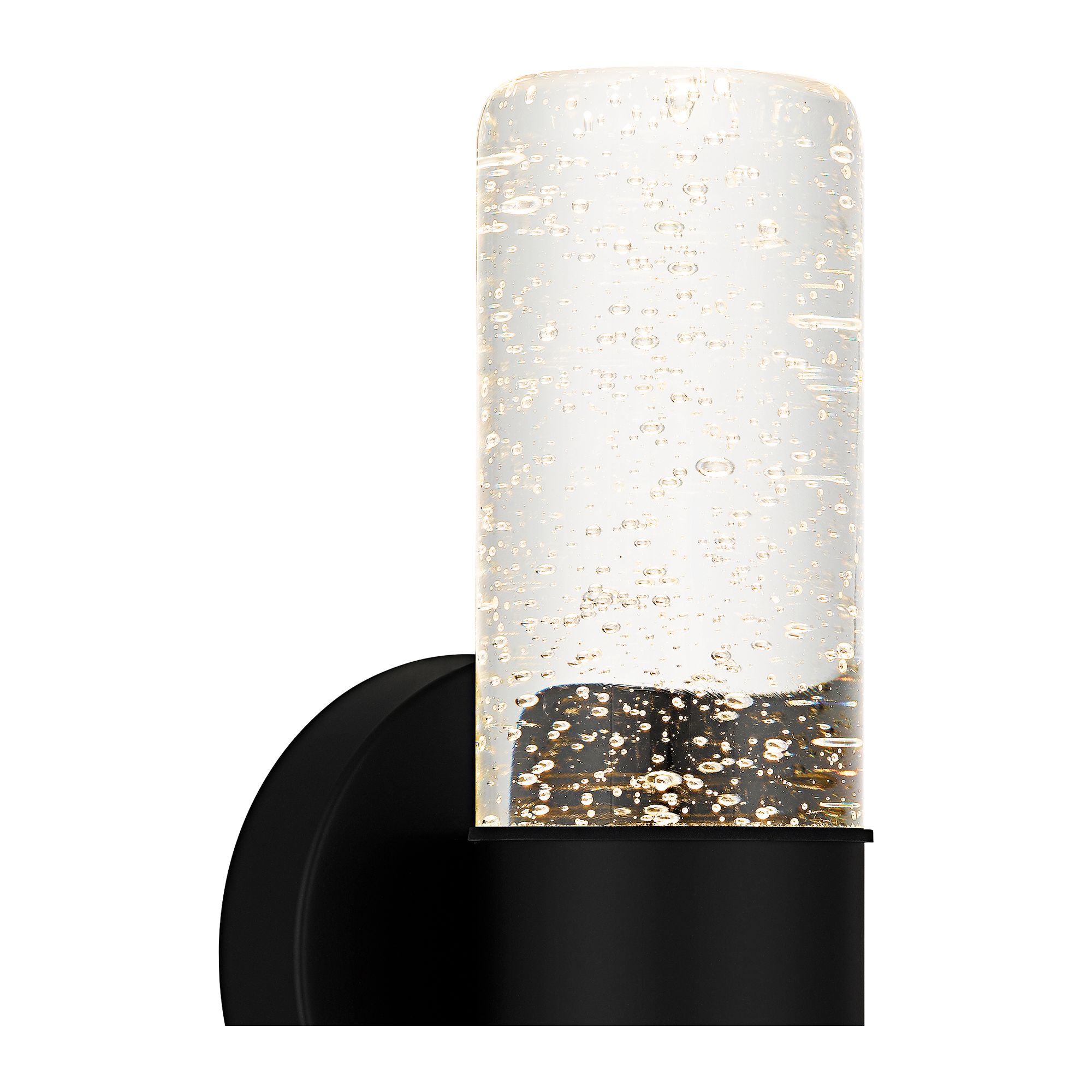 Quoizel Kaia 14" High Matte Black LED Outdoor Wall Light