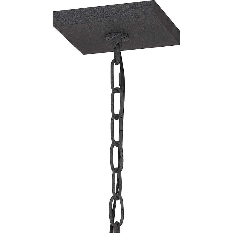 Image 5 Quoizel Keaton 21 inch High Mottled Black Hanging Outdoor Light more views