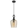 2_Quoizel Kendrick 9 1/4" Wide Western Bronze Mini Pendant