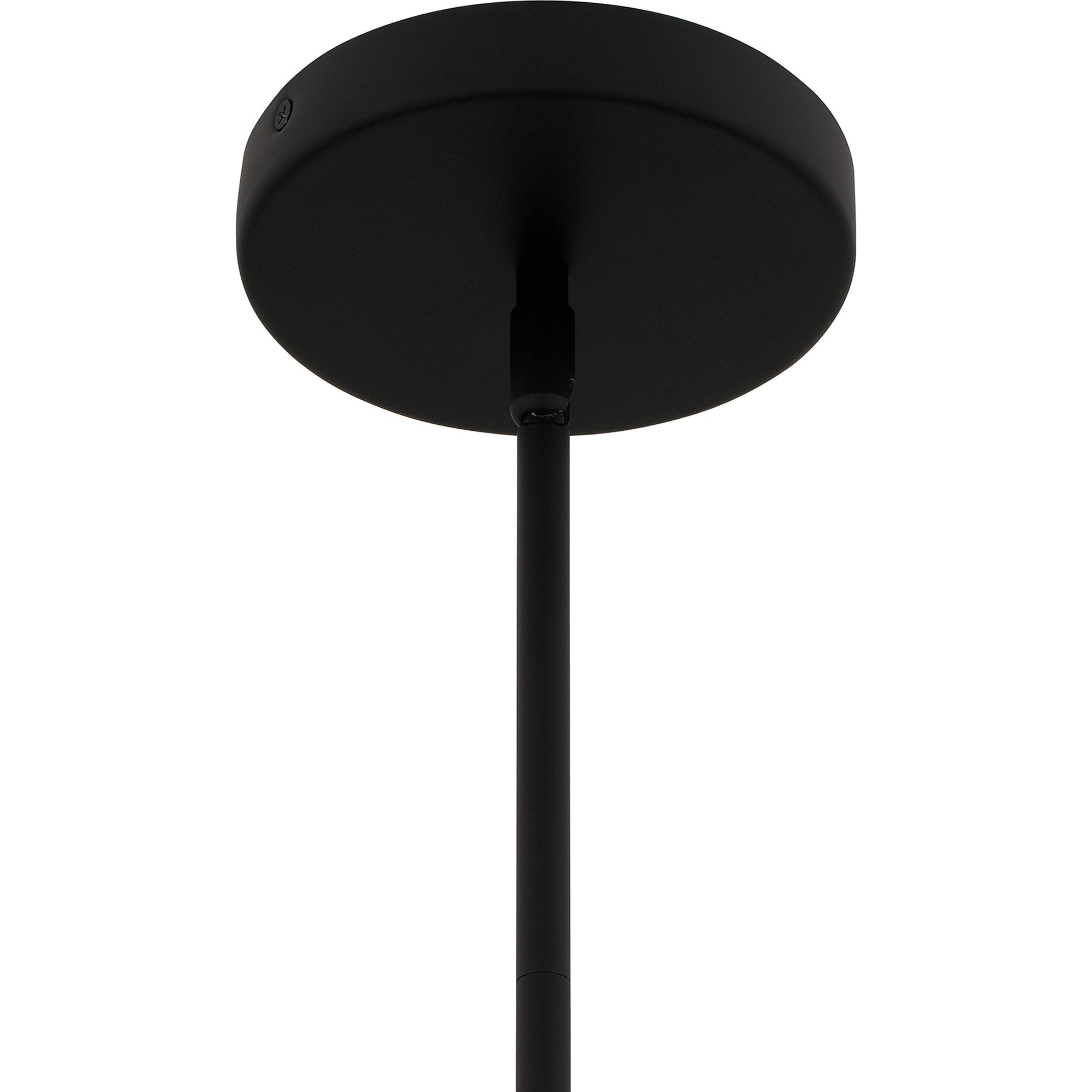 Quoizel Kiko 11" Wide Matte Black and Gold Mini Pendant