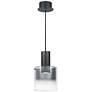Quoizel Kilmer 8.25" Wide LED Black Modern Mini Pendant