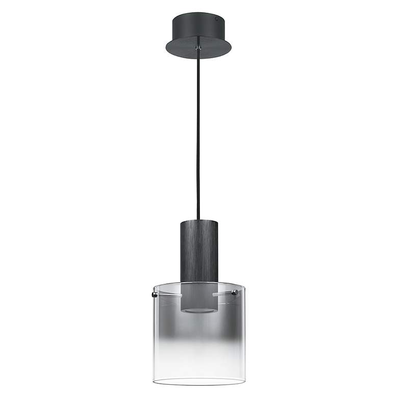 Image 3 Quoizel Kilmer 8.25" Wide LED Black Modern Mini Pendant more views