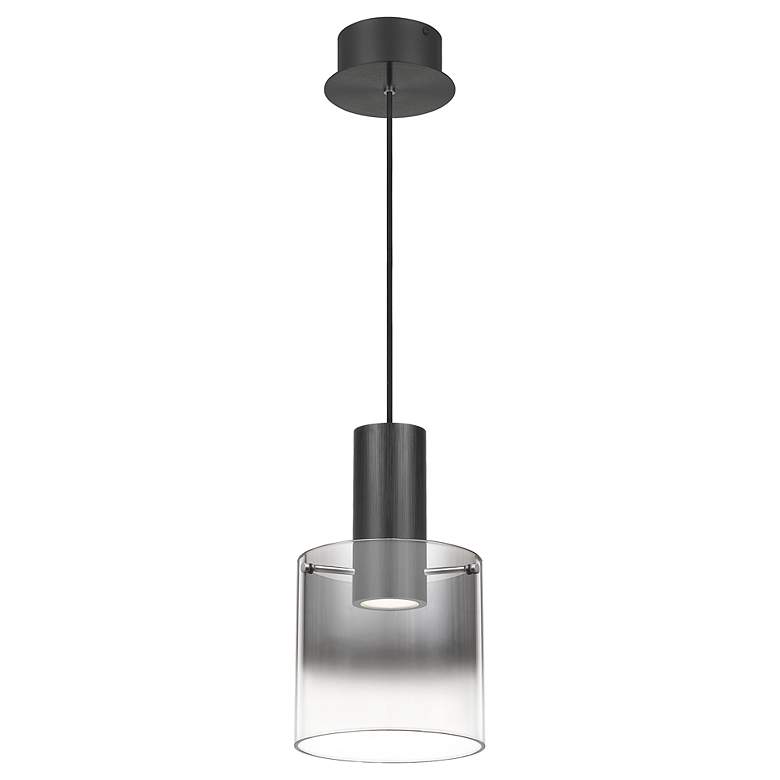 Image 5 Quoizel Kilmer 8.25" Wide LED Black Modern Mini Pendant more views