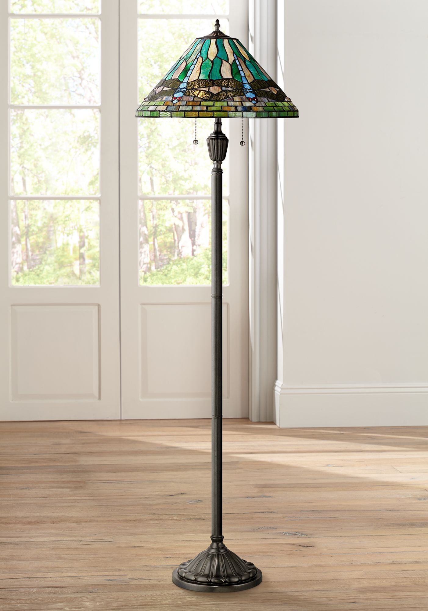 vintage inspired floor lamp