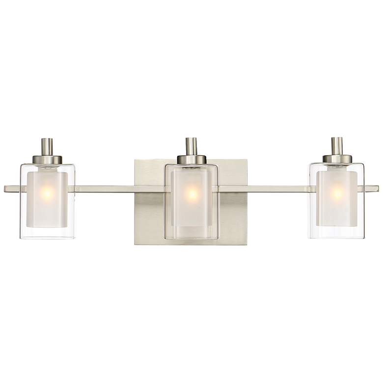 Image 2 Quoizel Kolt 21 inch Wide Brushed Nickel LED Bath Light