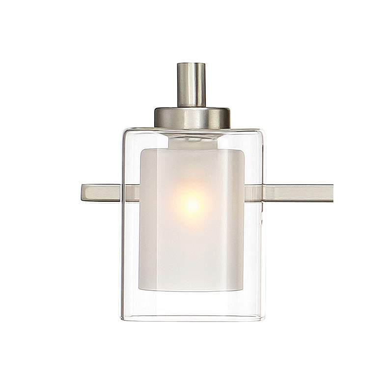 Image 4 Quoizel Kolt 21" Wide Brushed Nickel LED Bath Light more views