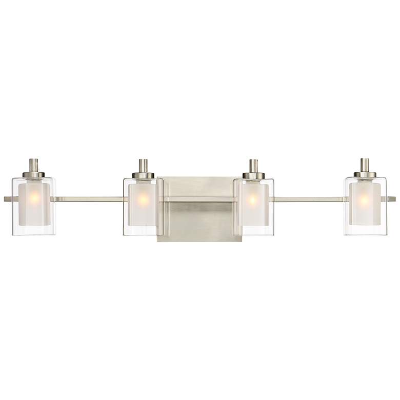 Image 2 Quoizel Kolt 29 inch Wide Brushed Nickel LED Bath Light