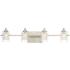 Quoizel Kolt 29" Wide Brushed Nickel LED Bath Light