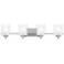Quoizel Kolt 35 3/4" Wide Brushed Nickel 4-Light Bath Light