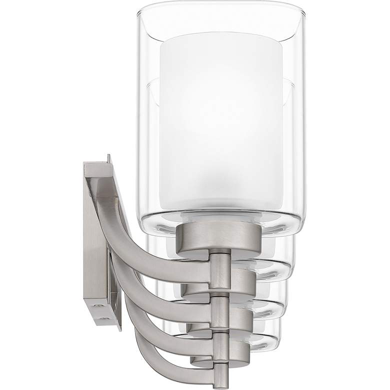 Image 5 Quoizel Kolt 35 3/4" Wide Brushed Nickel 4-Light Bath Light more views