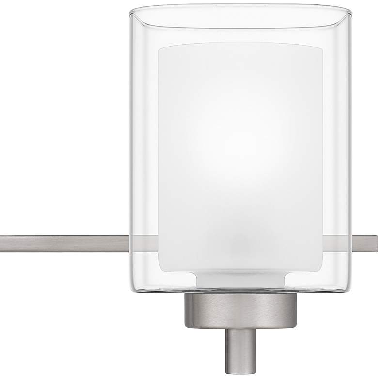 Image 6 Quoizel Kolt 35 3/4" Wide Brushed Nickel 4-Light Bath Light more views