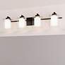2_Quoizel Kolt 35 3/4" Wide Matte Black 4-Light Bath Light
