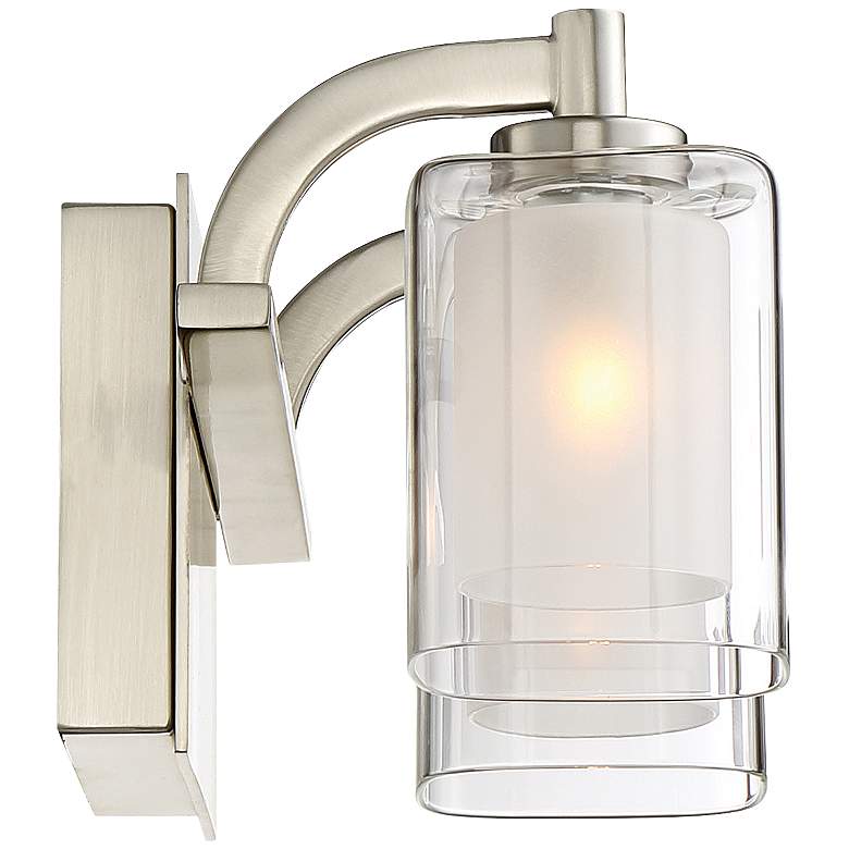 Image 3 Quoizel Kolt 6" High Brushed Nickel LED Wall Sconce more views