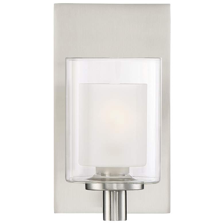 Image 3 Quoizel Kolt 9" High Brushed Nickel Halogen Wall Sconce more views