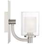 4_Quoizel Kolt 9" High Brushed Nickel Halogen Wall Sconce more views