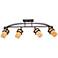 Quoizel Kyle Imperial Bronze 4-Light Ceiling Fixture
