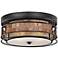 Quoizel Laguna 12" Wide Renaissance Copper Ceiling Light