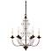 Quoizel Laila Rustic Antique Bronze Chandelier