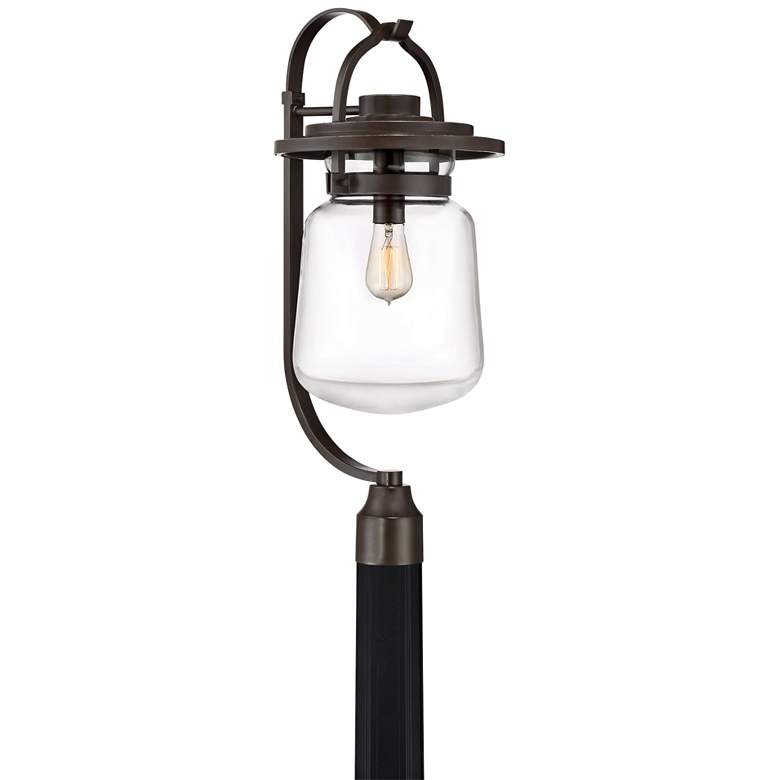 Image 1 Quoizel LaSalle 26 1/2"H Western Bronze Outdoor Post Light