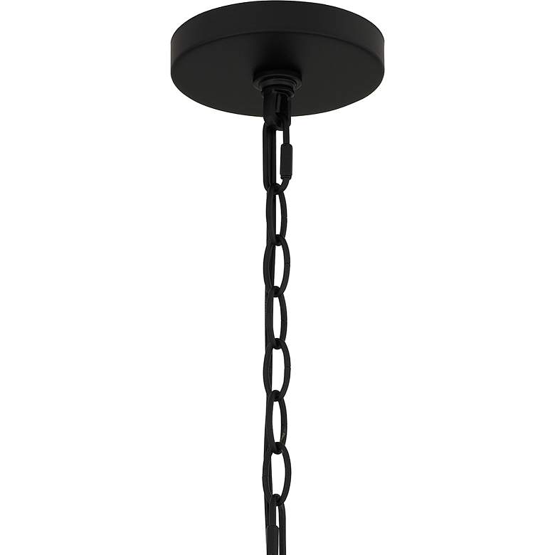 Image 6 Quoizel Legare 26" Wide 5-Light Matte Black Chandelier more views