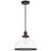 Quoizel Leo 12" Wide Old Bronze and Clear Glass Mini Pendant