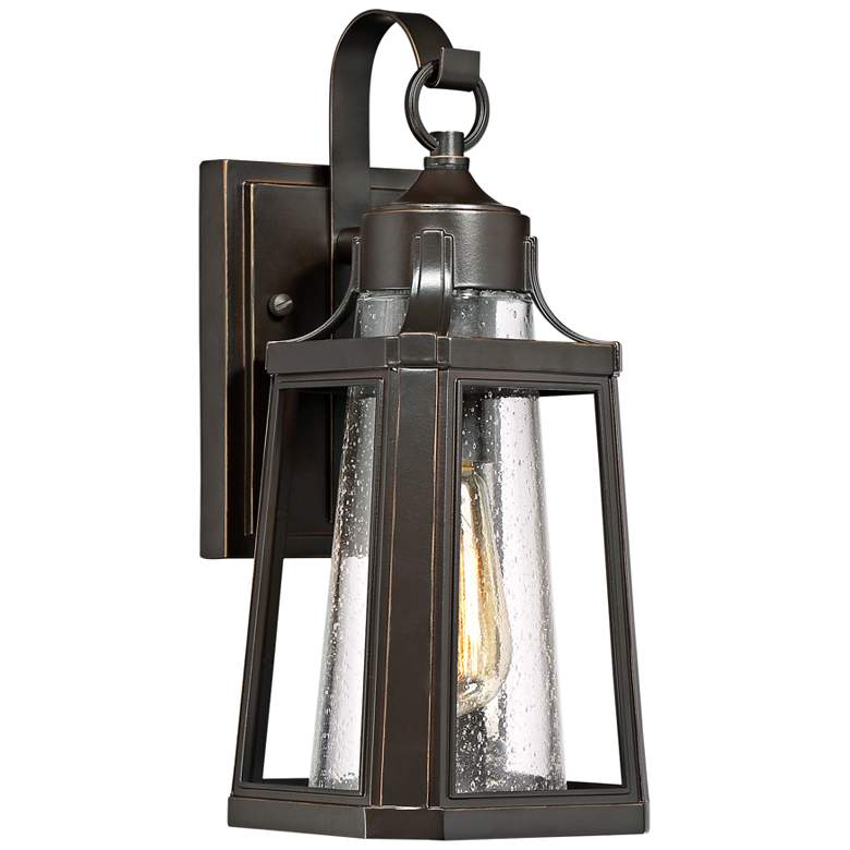 Image 1 Quoizel Lighthouse 13 1/4" High Bronze Outdoor Wall Light