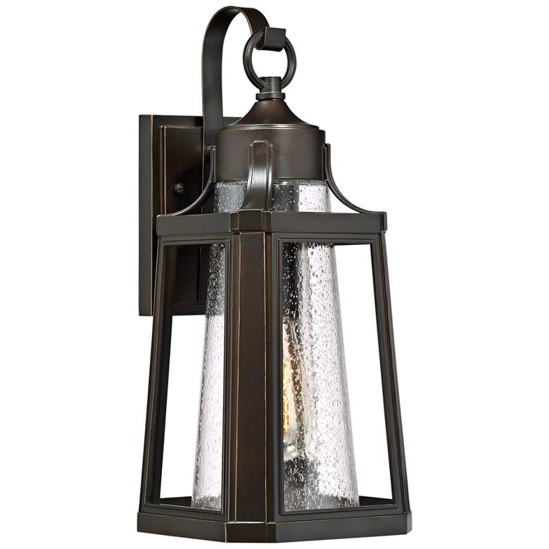 Image 1 Quoizel Lighthouse 16 3/4" High Bronze Outdoor Wall Light