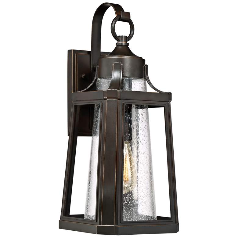 Image 1 Quoizel Lighthouse 19 3/4" High Bronze Outdoor Wall Light