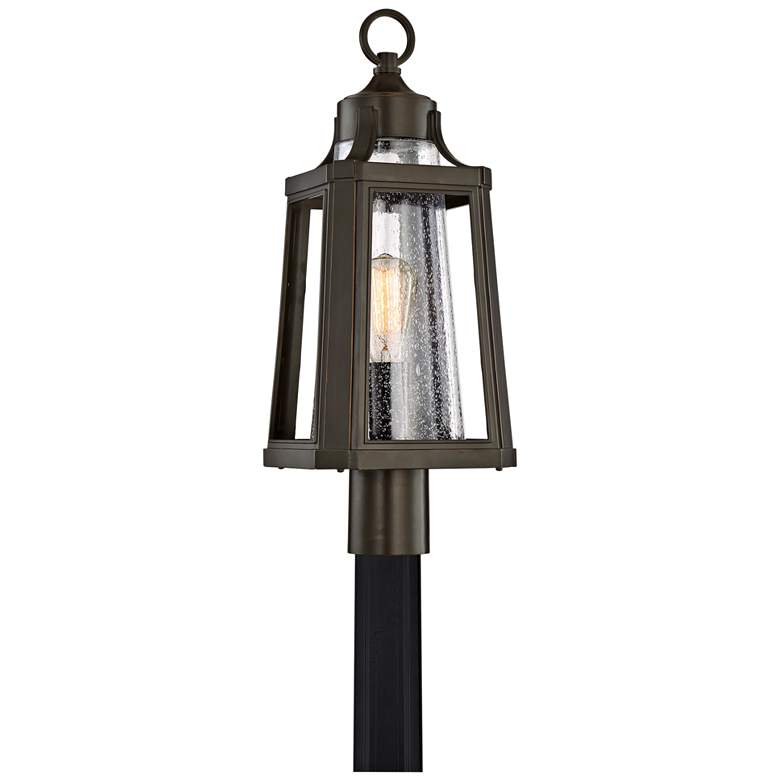 Image 1 Quoizel Lighthouse 22 inchH Palladian Bronze Outdoor Post Light