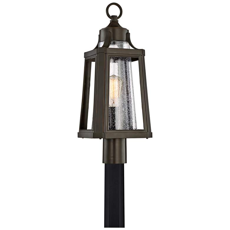 Image 1 Quoizel Lighthouse 22"H Palladian Bronze Outdoor Post Light