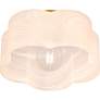5_Quoizel Lilly 14" Wide Brushed Brass Ceiling Light more views