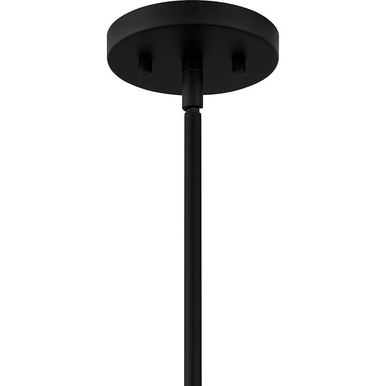 Image 6 Quoizel Lionel 15"W Matte Black Double Layer Pendant Light more views