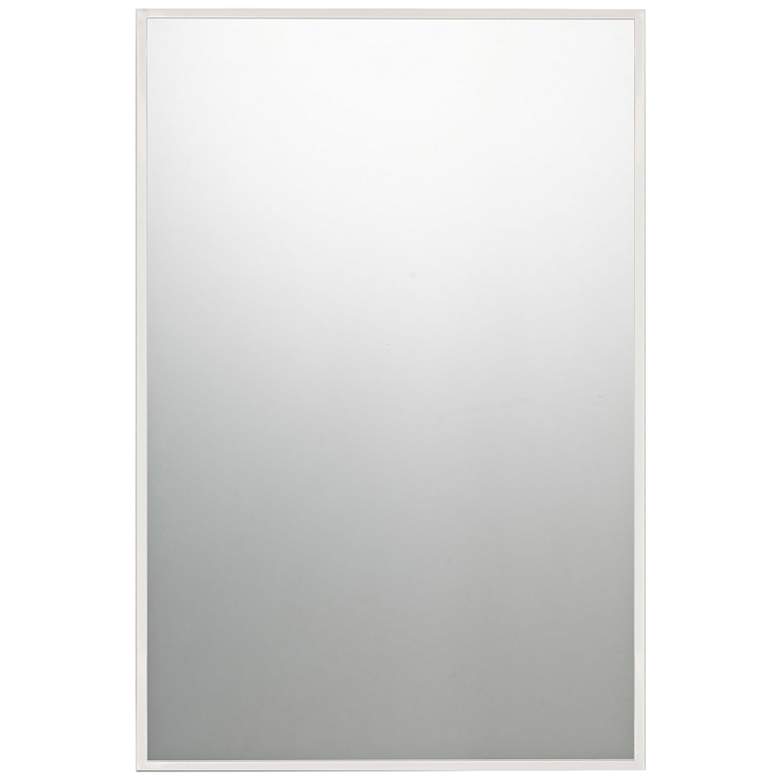 Quoizel Lockport Polished Chrome 24&quot; x 36&quot; Wall Mirror