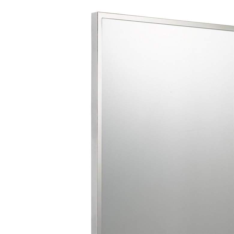 Image 2 Quoizel Lockport Polished Chrome 24" x 36" Wall Mirror more views