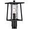 Quoizel Lodge 16" High Black Outdoor Post Light