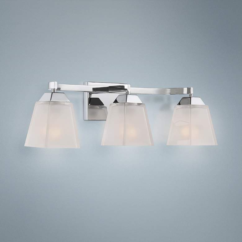 Image 1 Quoizel Loft 24" Wide Polished Chrome Bathroom Lighting