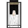 3_Quoizel Longwood 17" High Matte Black Outdoor Wall Light more views