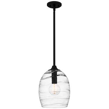 Quoizel Lucy 10" Wide Antique Brass Mini Pendant