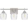 3_Quoizel Lucy 22"W Brushed Nickel 3-Light Vanity Bath Light more views