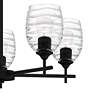 5_Quoizel Lucy 25" Wide Matte Black 5-Light Chandelier more views
