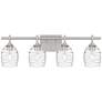 2_Quoizel Lucy 29" Wide Matte Black 4-Light Vanity Bath Light