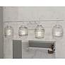 1_Quoizel Lucy 29" Wide Matte Black 4-Light Vanity Bath Light