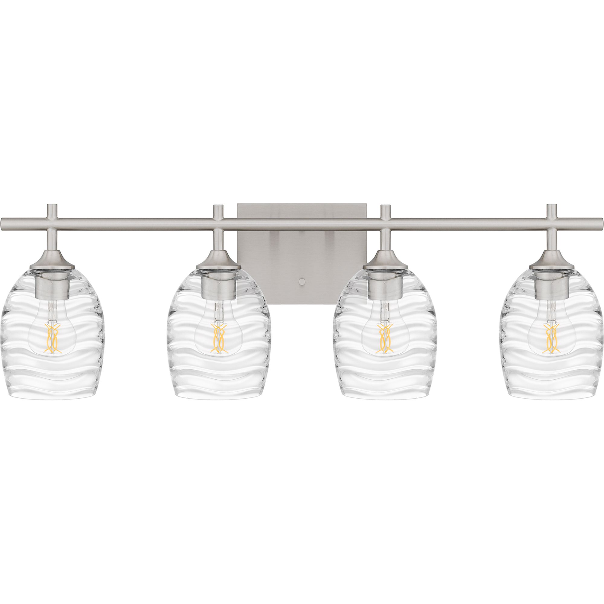 Image 3 Quoizel Lucy 29" Wide Matte Black 4-Light Vanity Bath Light more views