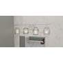 7_Quoizel Lucy 29" Wide Matte Black 4-Light Vanity Bath Light more views