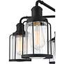 5_Quoizel Ludlow 25" Wide Earth Black 5-Light Chandelier more views