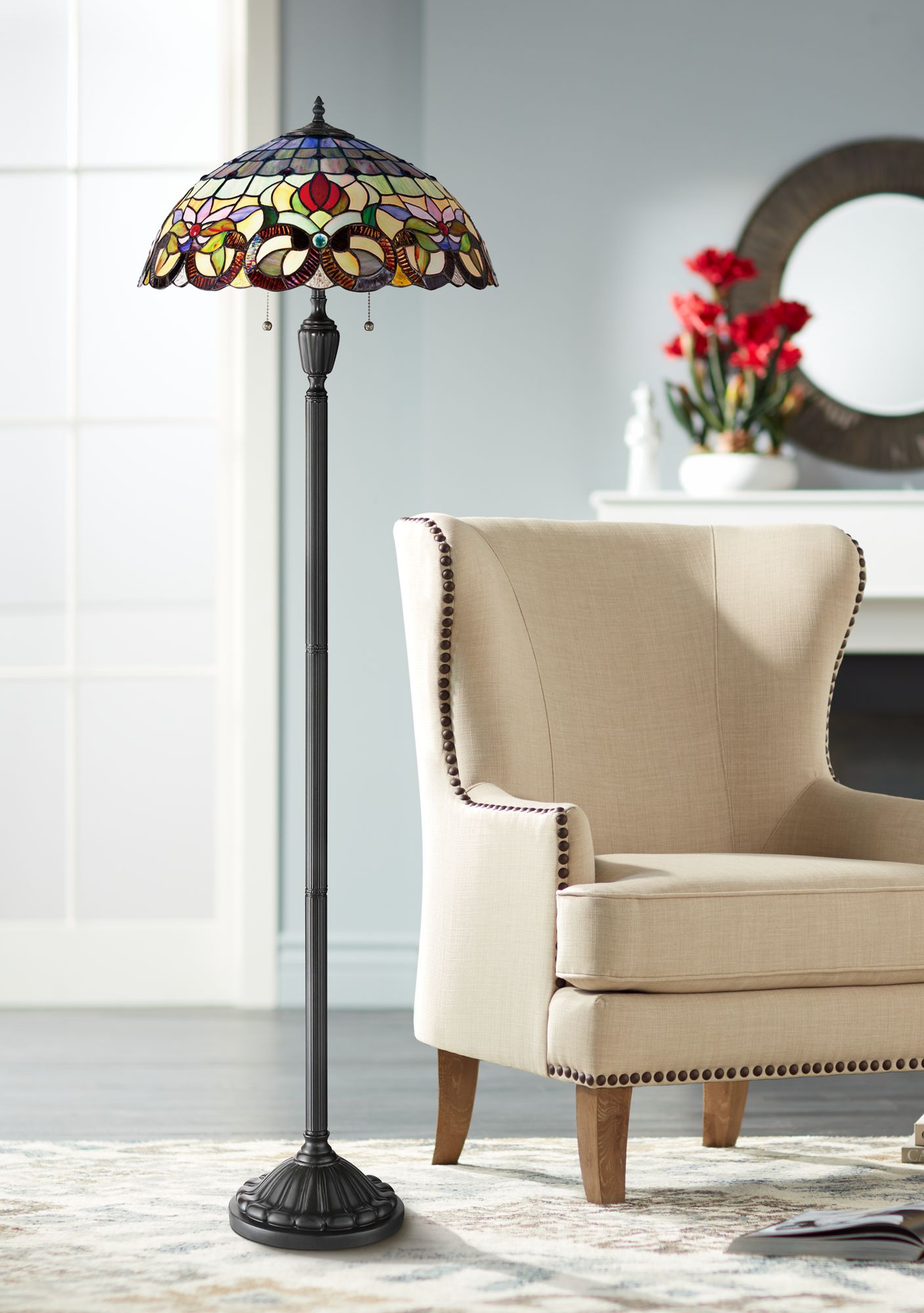 vintage inspired floor lamp