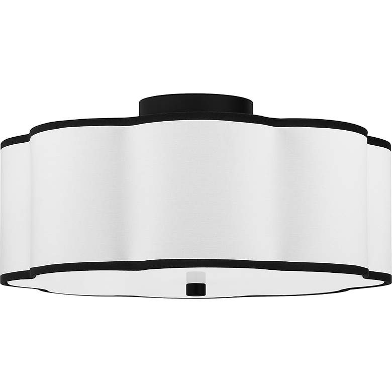 Image 4 Quoizel Mabry 16" Wide Matte Black Ceiling Light more views